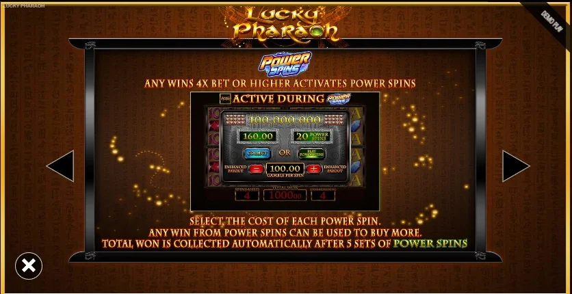 View Power Spins rules